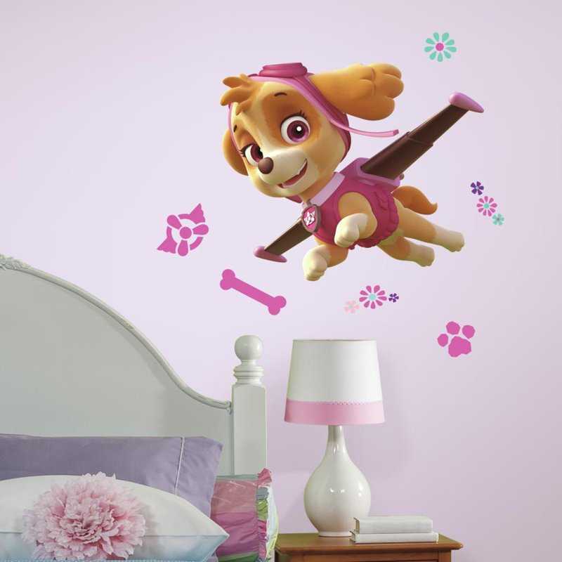 Room Mates Paw Patrol Girl Pups Peel and Stick Wall Decals & Reviews